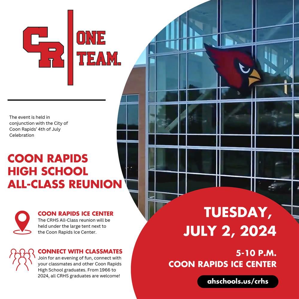  CRHS All-Class Reunion flyer